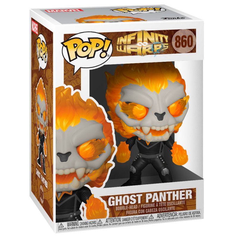 Funko POP Marvel Infinity Warps Ghost Panther